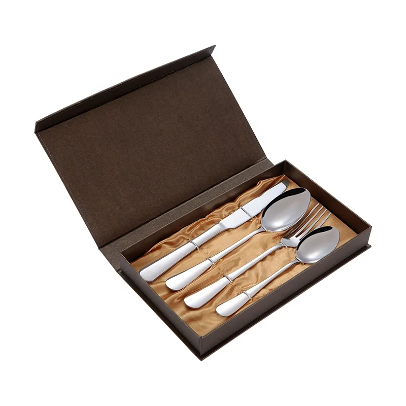 

Wholesale Stianless steel silver cutlery gift set For Wedding, Sliver