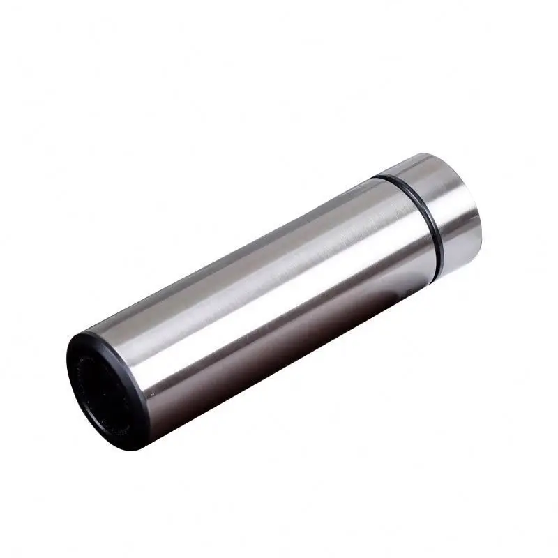 

temperature display bottle ,NAYq4 travel stainless steel thermos, Silver