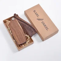 

Best selling wooden folding pocket comb