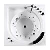 Square with air bubble bath low price new model drop in bathtub whirlpool