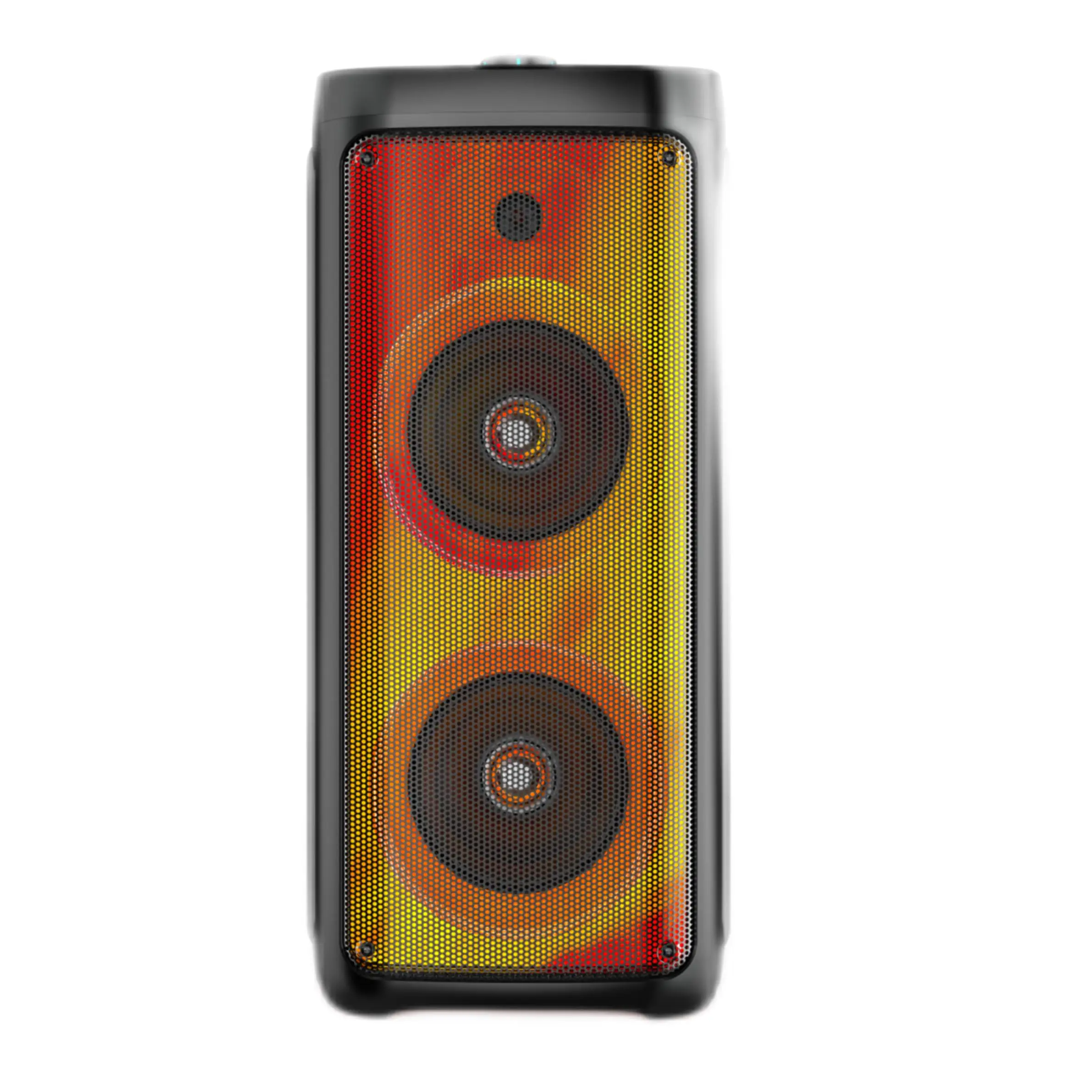 

ZQS-8215 Hot new high-end black outdoor large speakers with cool lights Home speakers Party speakers Flame illusion light effect