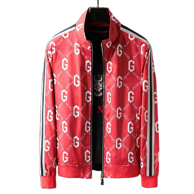 

Spring New Men's Bomber Zipper Jacket Male Casual Streetwear Pilot Coat Men Clothing Plus Size, Customized color