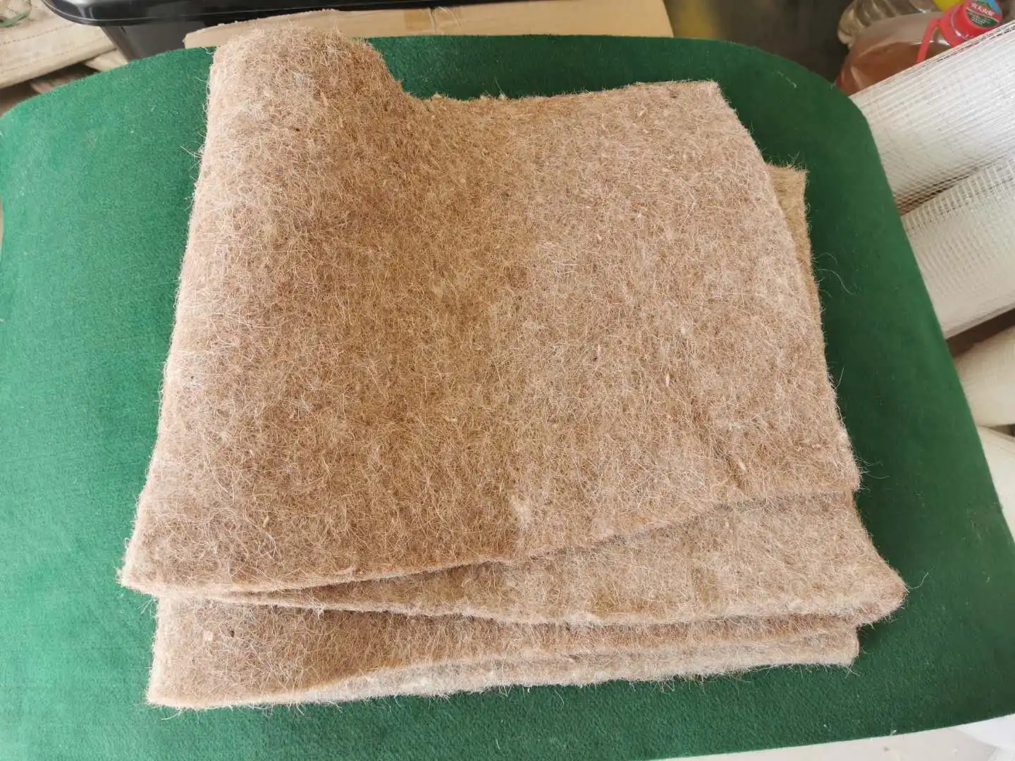 Biodegradable 100 Natural Nonwoven Needle Punch Jute Felt Hemp Felt