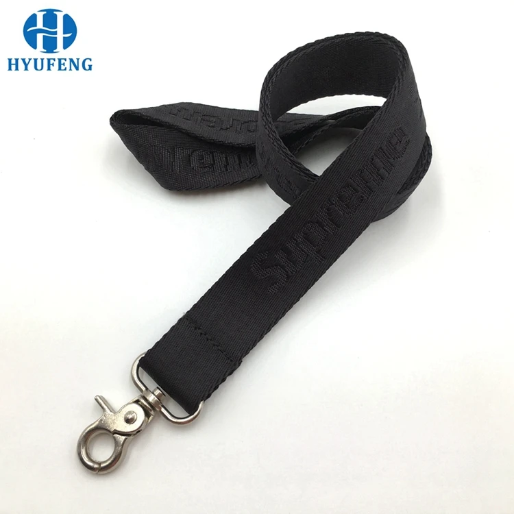 
Custom print logo woven polyester fabric key ID card holder rainbow lanyard with clip/buckle no minimum order 