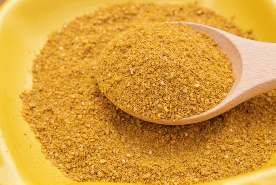 Person smelling ground cumin