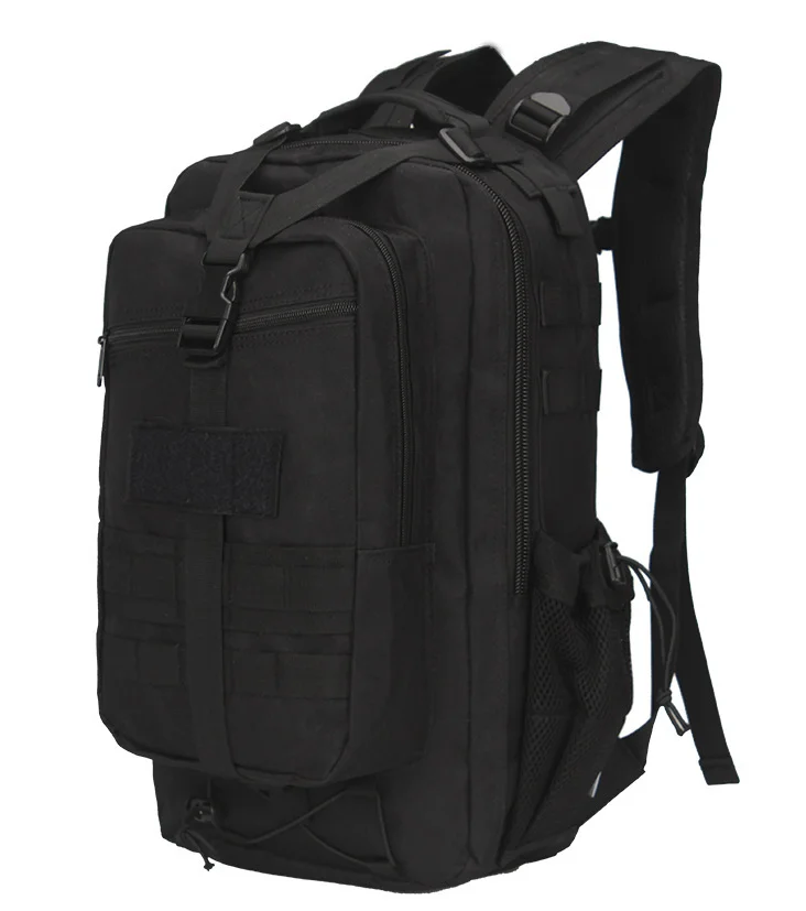 

Military Tactical Backpack Durable Outdoor Hiking Hunting Rucksack Waterproof Large Capacity Back Pack, As picture