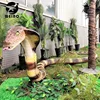 Playground life size remote control animatronic snake for sale