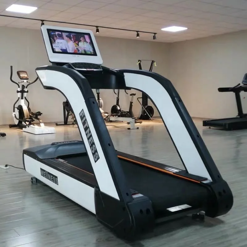 

High Quality Fitness equipment Gym Running Machine Commercial Gym Treadmill, Black/white/red