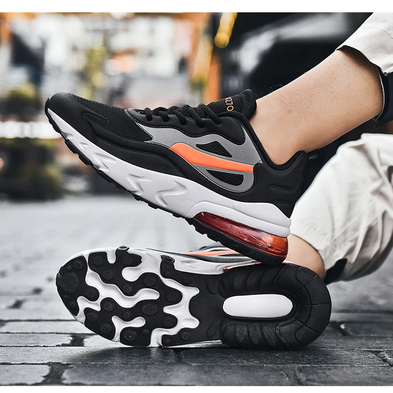 

2021 New Mesh Men Sneakers Casual Shoes Lac up Men Shoes Lightweight Comfortable Breathable Walking Sneakers Zapatillas Hombre