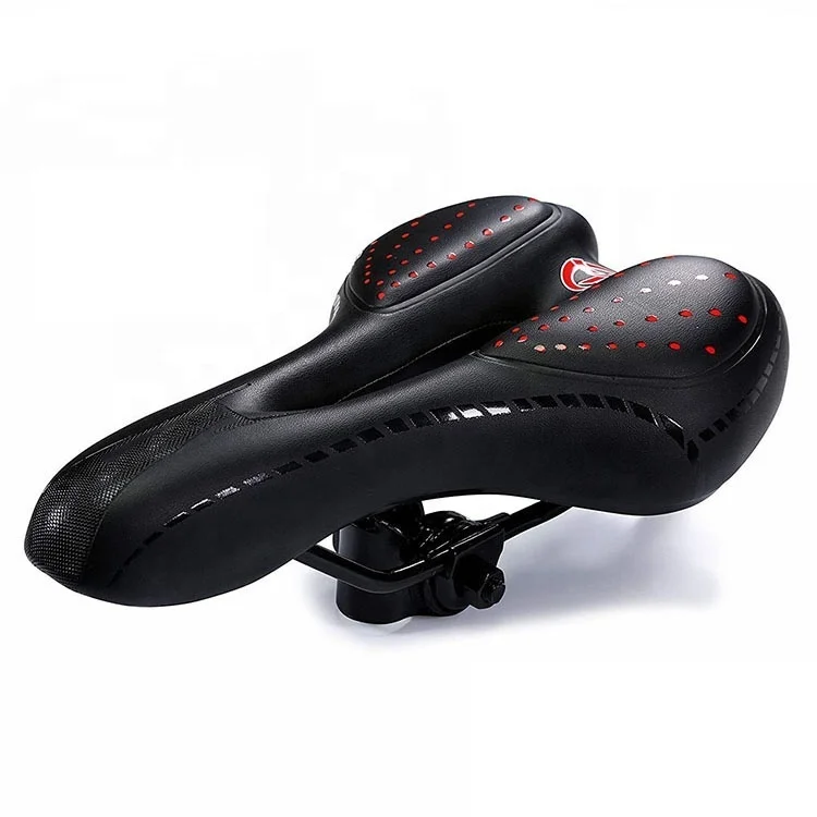 

Best Selling Bike Comfort Soft Cushion Saddle Bicycle Seat Waterproof Cycling Saddlel Breathable Bicycle Saddle, Black and red,as your request
