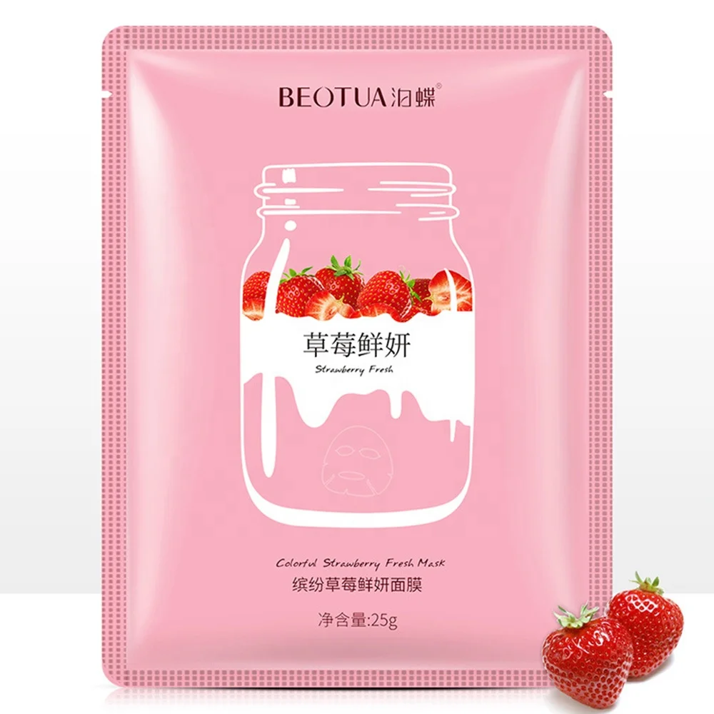 

Private label Korea faciales sheetmask korean beauty organic face fruit cleansing skin care sheet maskss mascarillas facial mask