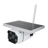 4G IP camera battery operated outdoor solar power panel cctv security camera with sim card