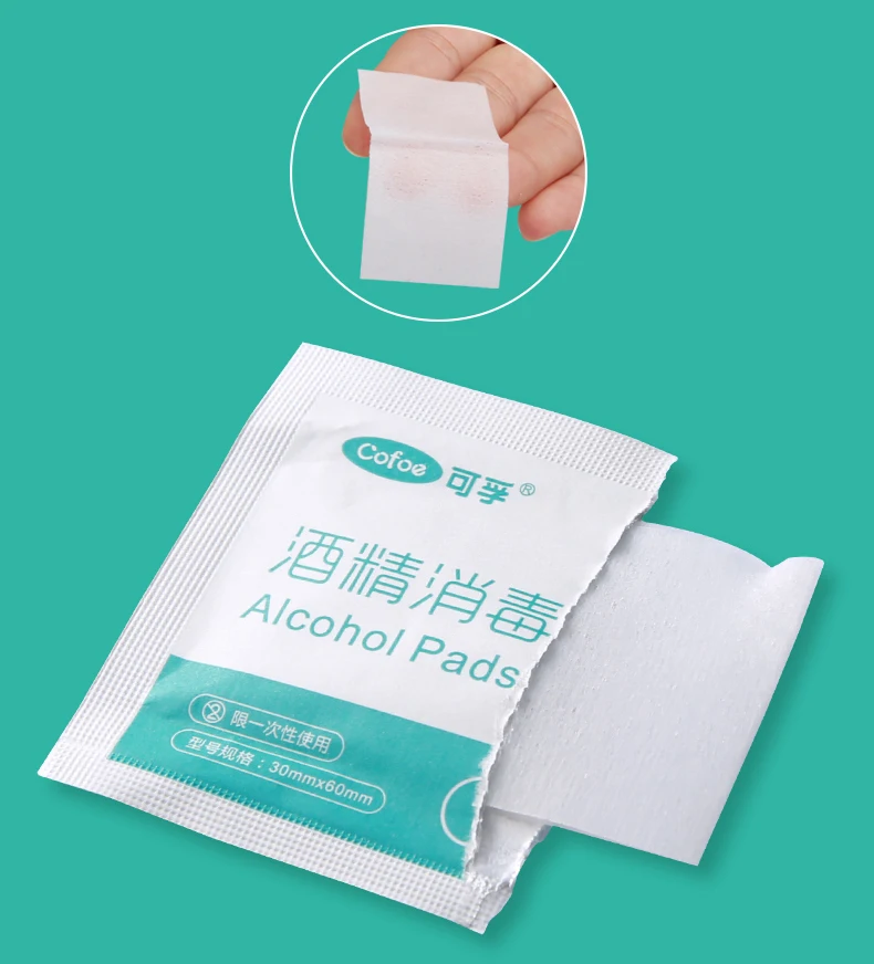 Wholesalers Private Label Oem 75 Isopropyl Spun Lace Alcohol Pads Alcoholic Sterile Wet Wipes 