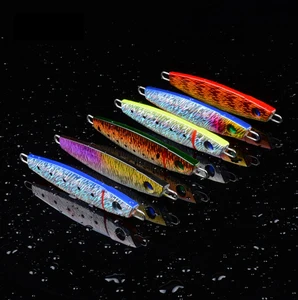Amazon 10cm/50g New Design Sinking Metal Spoons Jigging Bait For Saltwater Freshwater Fishing Jigs