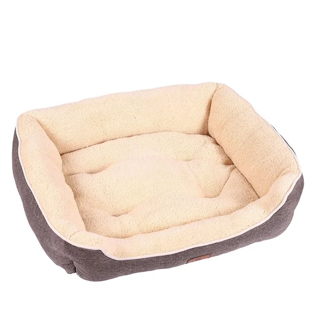 

Wholesale cozy soft warm pet beds for dog and cat pet sofa bed, As picture (customizable)