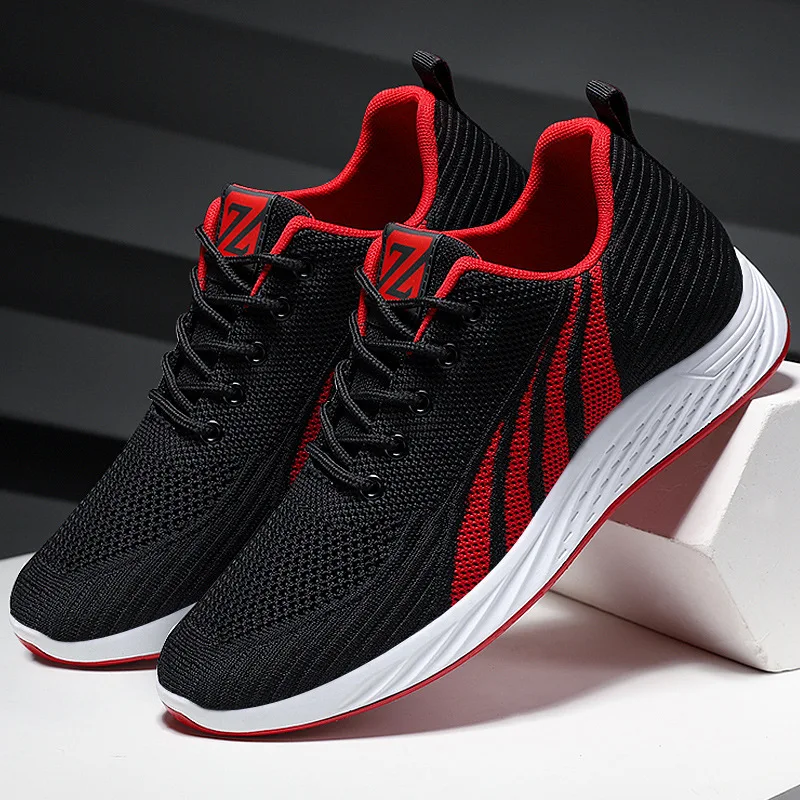 

2022 New Styles Fashion Breathable Lightweight Mens Running Shoes Casual Sneakers for Men Flats Walking Sneakers Sport Shoes, 2 colors