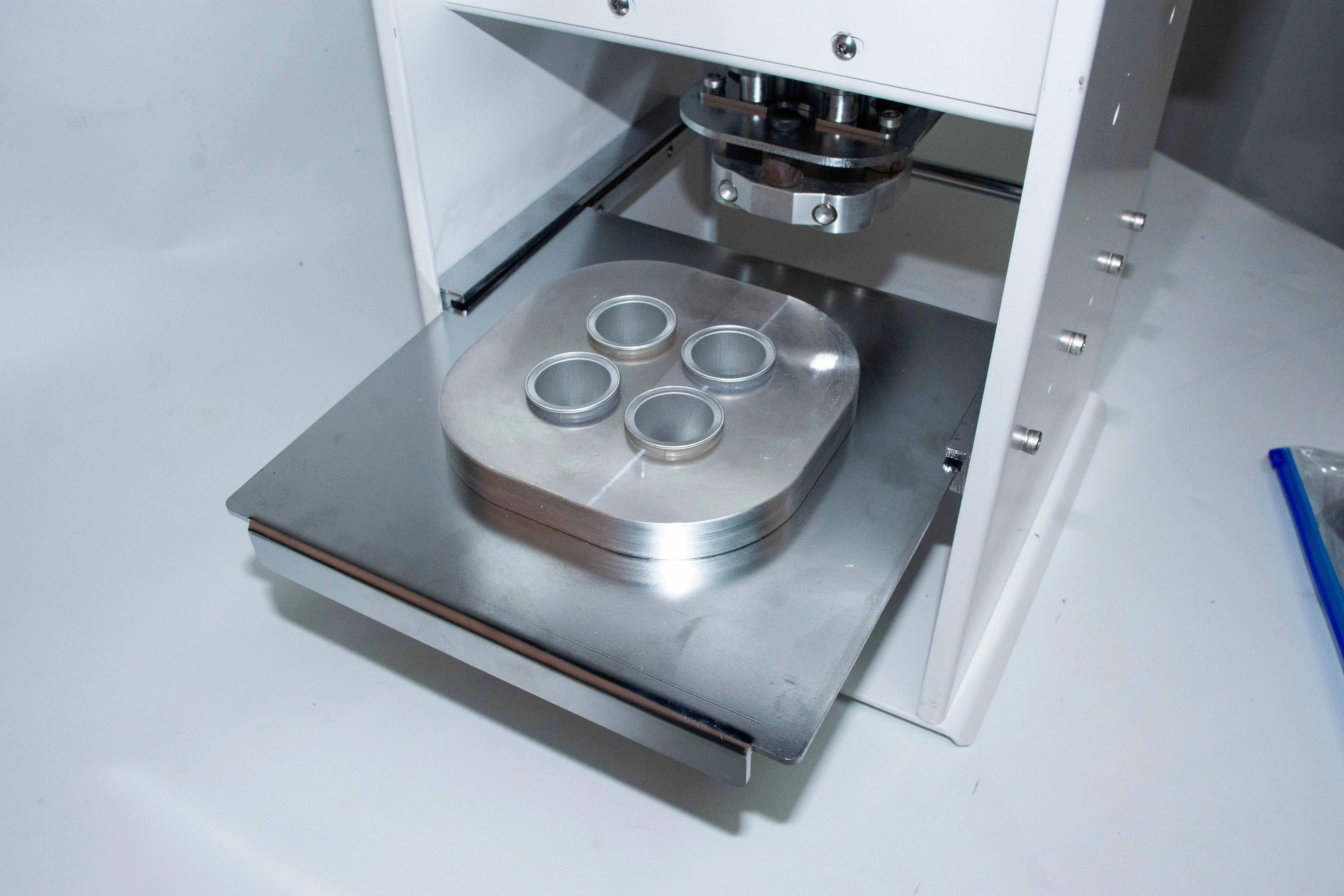 Nespresso Coffee Capsule Sealing Machine K Cup 4 Cavity Manual Push