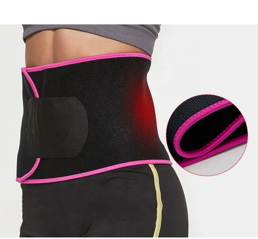 

JT Hot Selling Tummy Control Waist Trainer Belt for Women Man Sport Waist Cincher Trimmer Weight Loss Slimming Body Shaper Belts, Black, or customized color