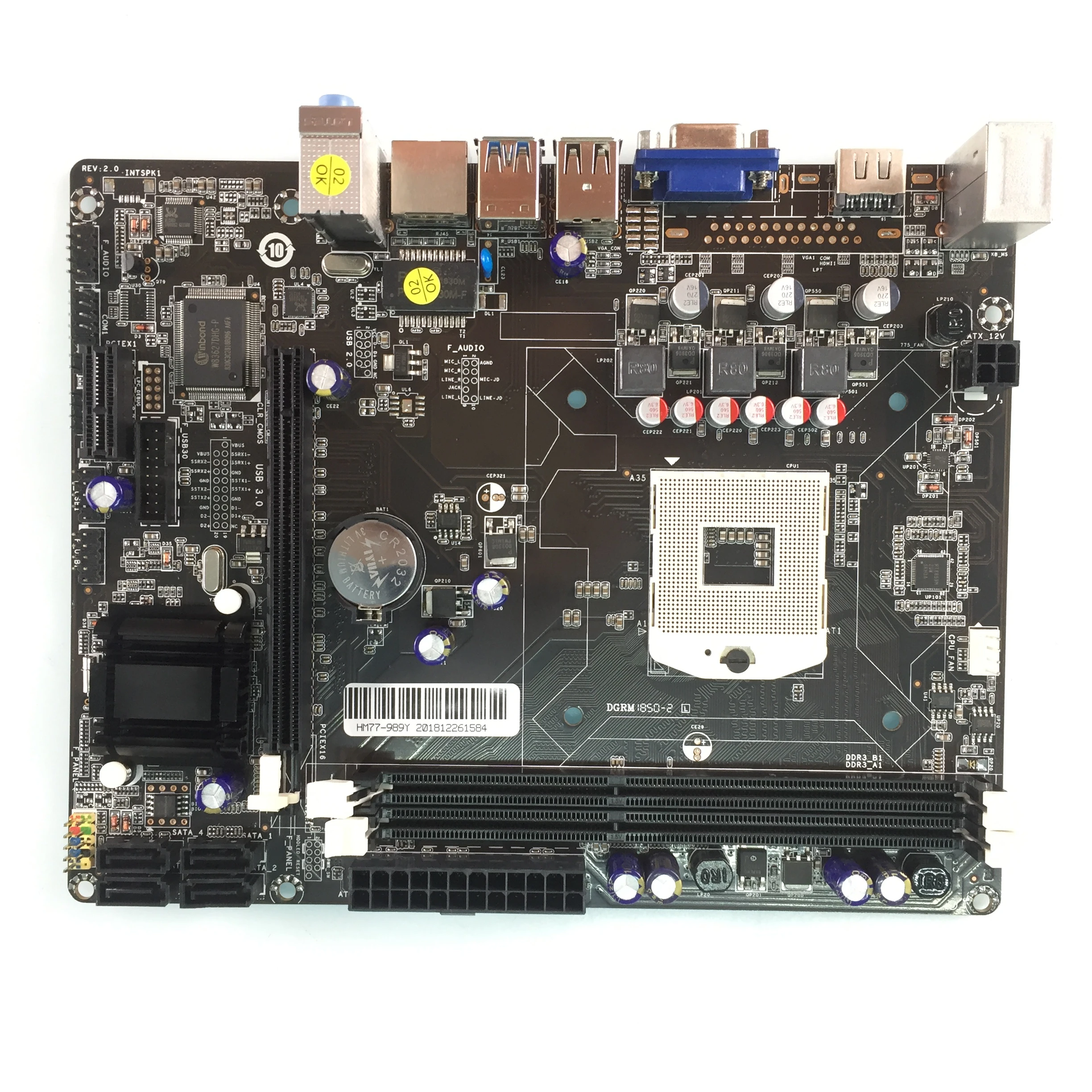 

Micro-ATX usb3.0 HM 77 socket PGA 989 motherboard