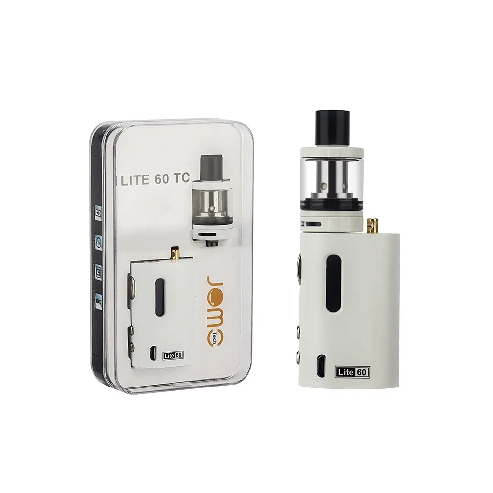 

Hot new product usb charged vap micro e-cig LIte 60W rainbow smoke cigarettes best jomo portable vaporizer box mod, Black wilver pink