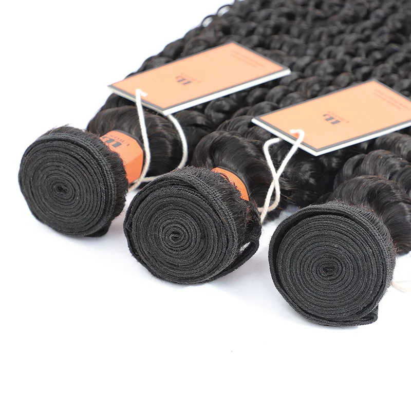 

Wholesale Price Raw Virgin Human Deep Wave Hair Can Be Dyed Bleached