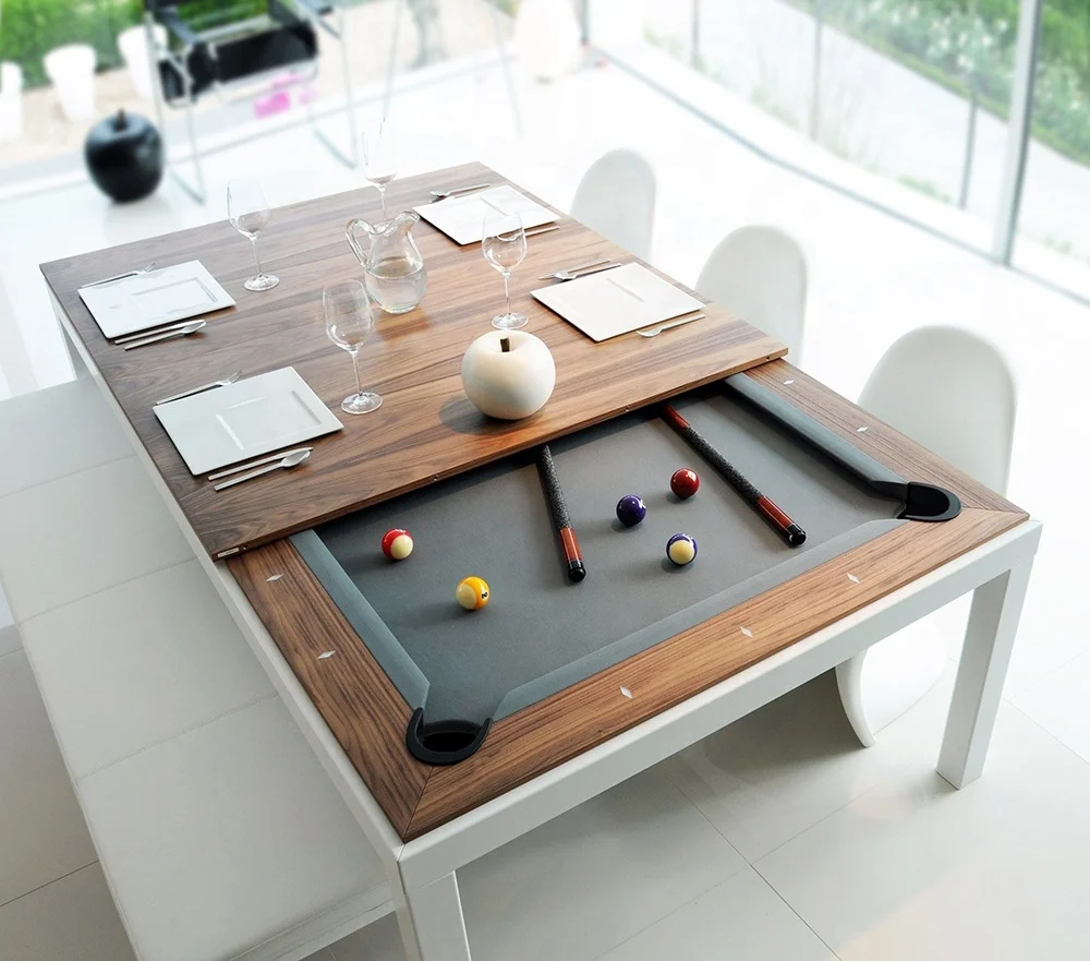

2021 popular sale 3 in 1 dining top & table tennis top & slate top pool table