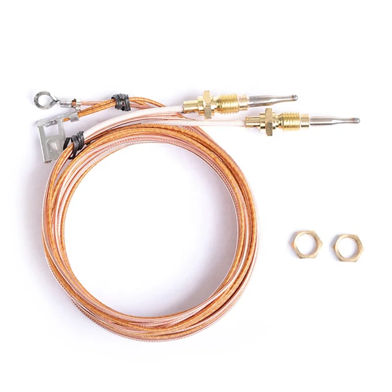 Jiali 3 Wire Gas Cooker Thermocouple Food Grade Gas Hearth Thermocouple