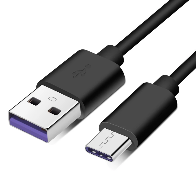 

High Quality Cheap Price 1m 3A 5A USB to Type c Data Cable Type c 3A 5A USB C Charging Cable for MacBook, Galaxy S20 Samsung T7, Black, white