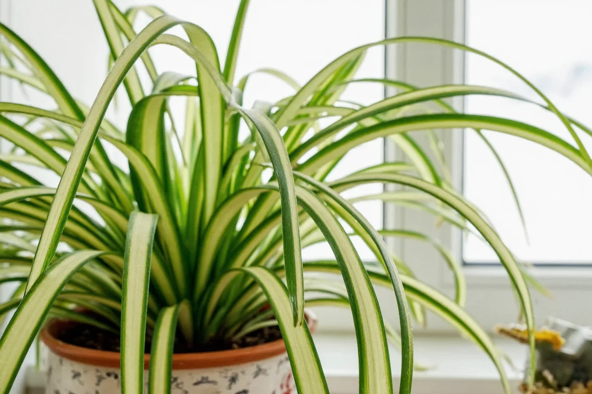 do spider plants clean the air