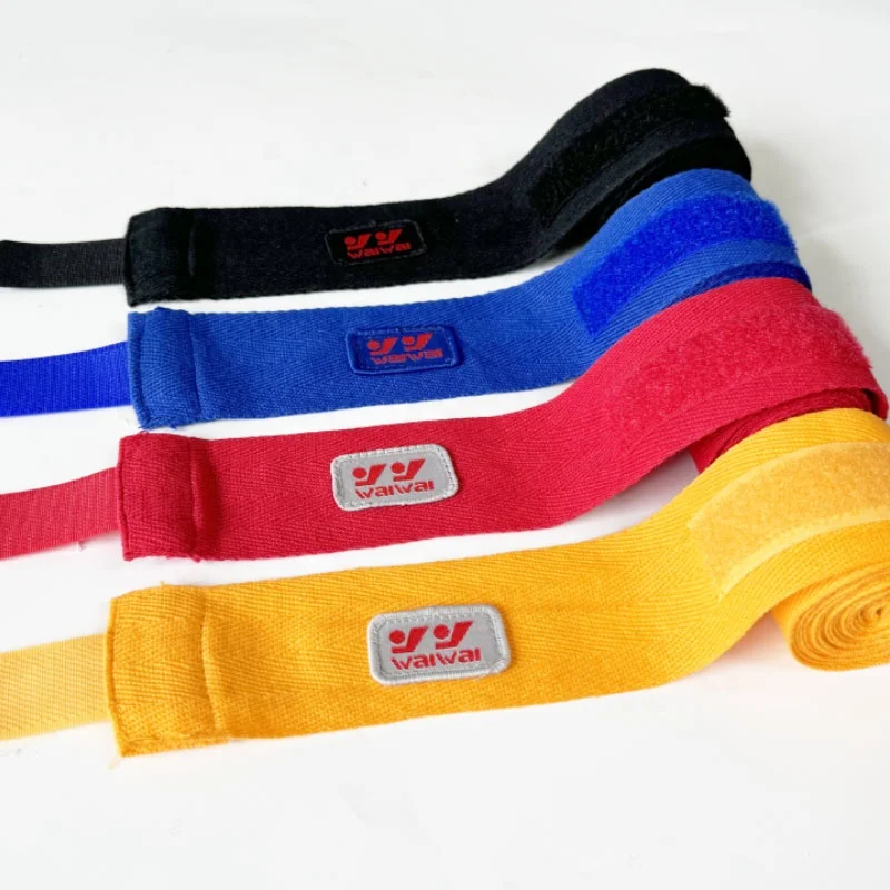 Boxing Hand Wraps Wrist Straps Training Bandages Fitness Safety Cotton Kick Boxing Bandages for Hands