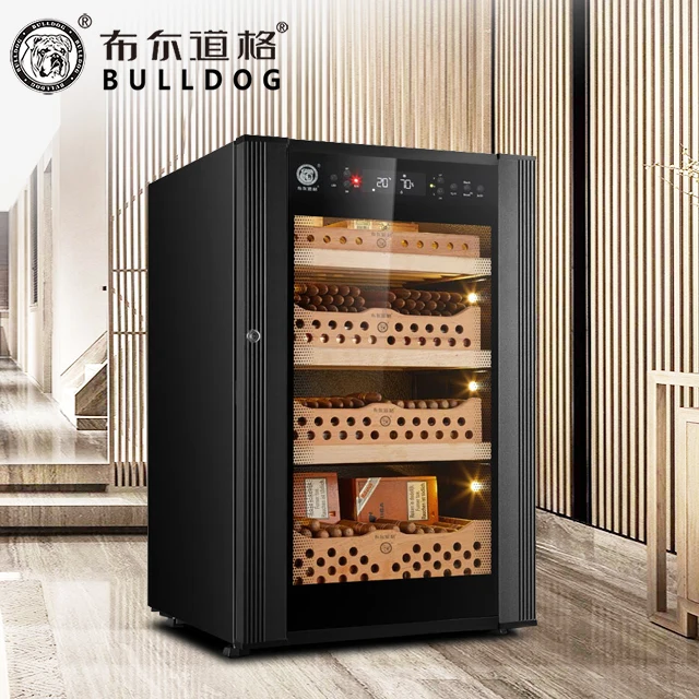 
118 liter electric cigar cooling cabinet heat cooler humidity control 