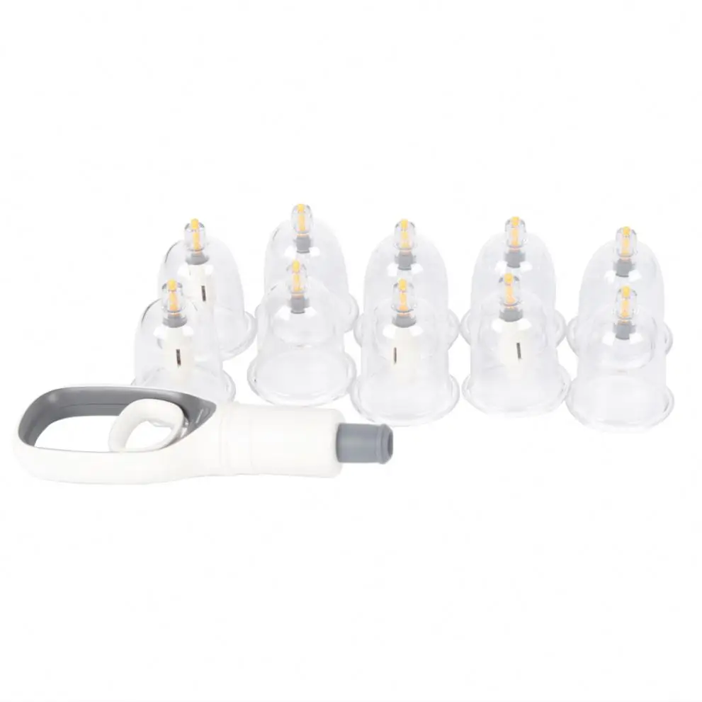 

10pcs/set Cupping Cups Professional Vacuum Cupping Set Massage Jars Set Factory Cups Therapy