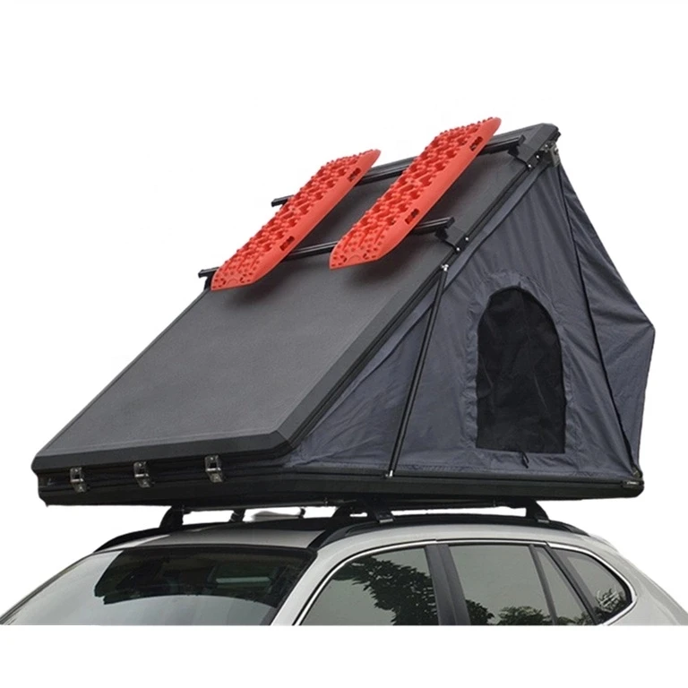 

New Design High Quality Aluminium Hard Shell Roof top Tent Pole Top Car Roof Tent For SUV