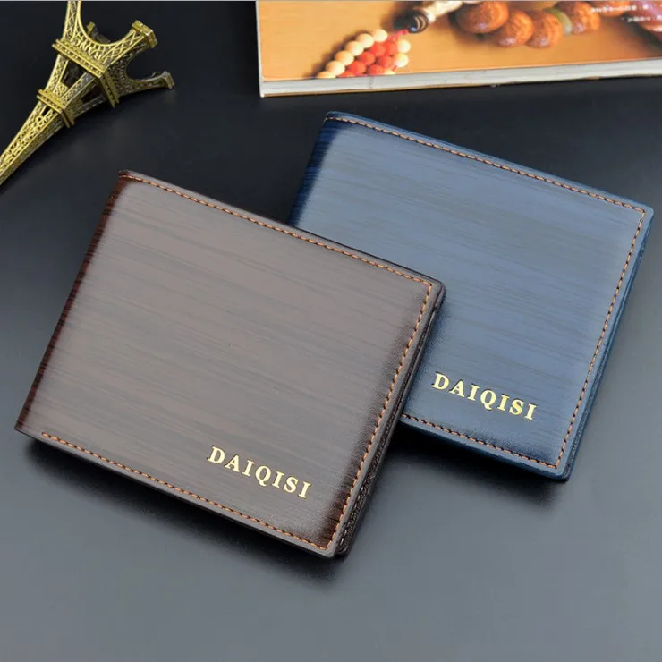 

New Business Men's Short Style Leather Wallet For Men's Casual Wallet