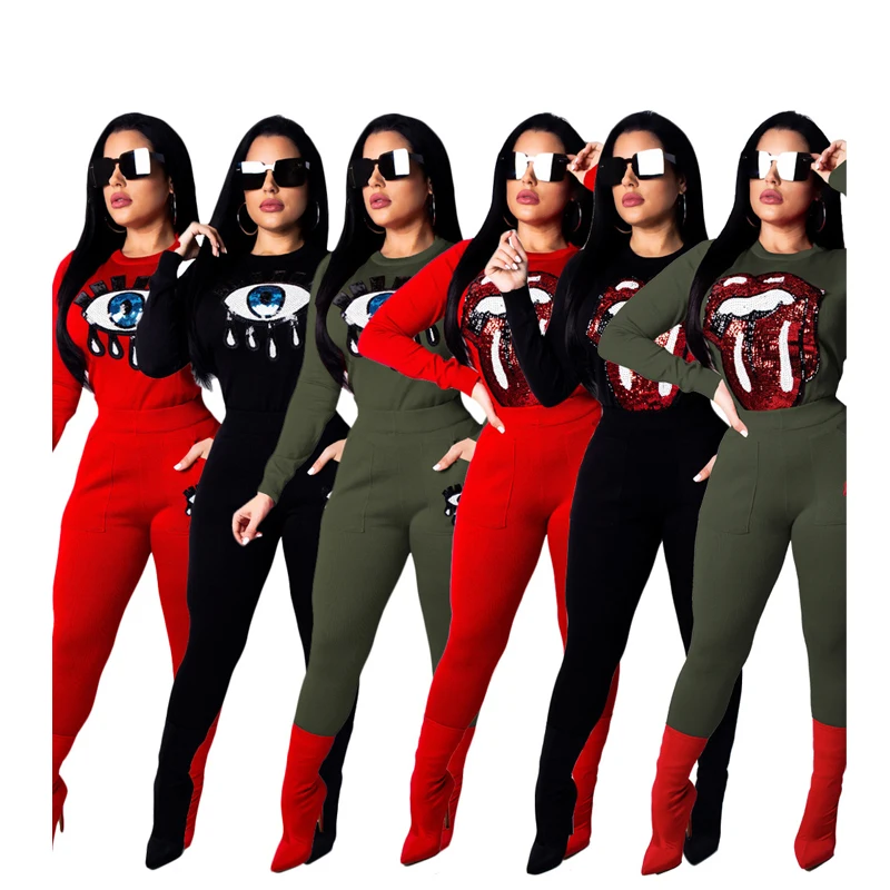 

Woman 2 Piece Pant Set Women s Clothing Female Tracksuit s Clothes Set 2 Piece Women s Luxury Custom Tracksuit Set