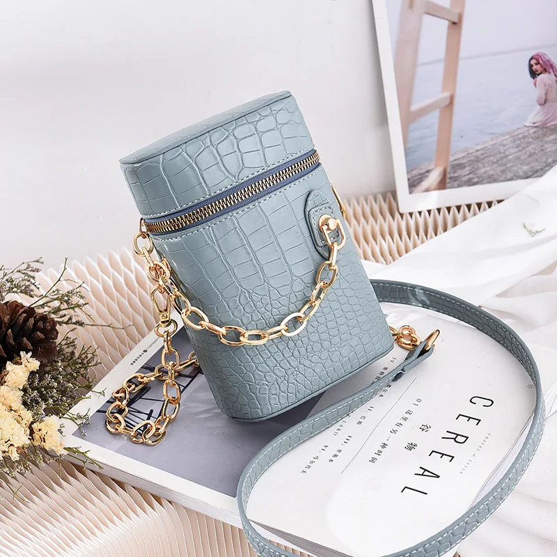 

TD9089 Mini bag 2021 new trendy Korean bucket ins Western style chain bag