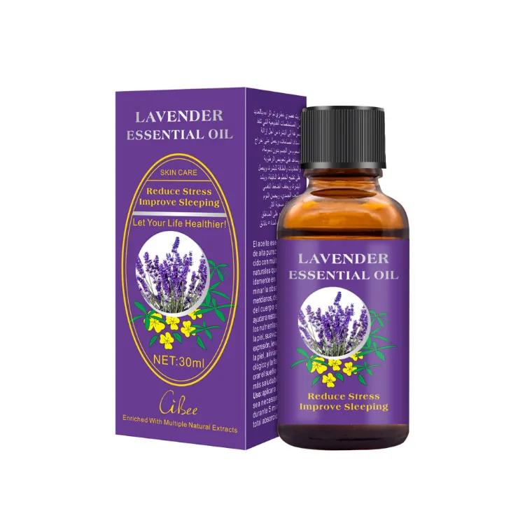

Top Selling New Wholesale Cibee Moisturizing Reduce Stress Improve Sleeping Body Lavender Massage Oil