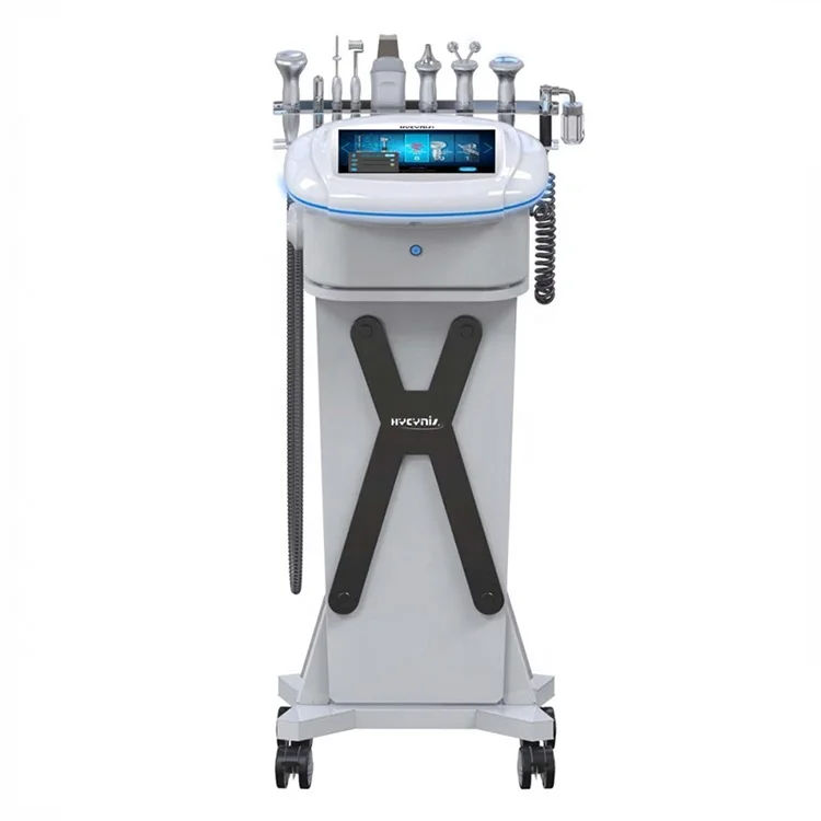 

2021 Multifunctional face beauty skin rejuvenation hydra dermabrasion hydro facial machine, Black,white