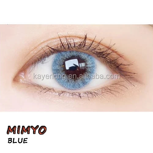 

soft eyewear cosmetic color soft contact lens sexy eyelook MIMYO blue