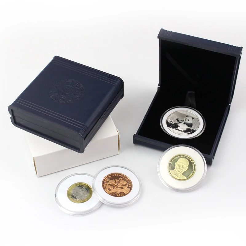 Military Challenge Coin Display Case Customize Cardboard Coin Display