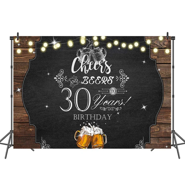 Arriere Plan Vinyle Pour Stand De Photos De 30 Ans 10 Lot 7x5 Pieds Decoration De Fete D Anniversaire Fournitures Buy Enfant Adulte Photo Studio Accessoires 30th Anniversaire Toile De Fond Decorations De Fete Acclamations Et Bieres 30th Annee