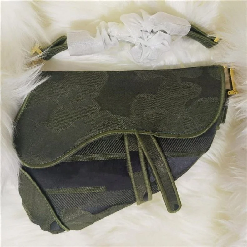 

Ladies Bag Saddle Retro High Quality Messenger Bags Handbag Star Celebrity Inspiration Embroidery Shoulder Handbags