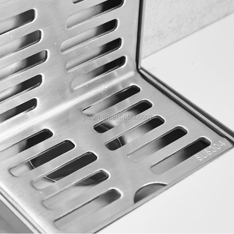 Stainless Steel Sidedrain Wall Side Shower Drain Wall Corner Same