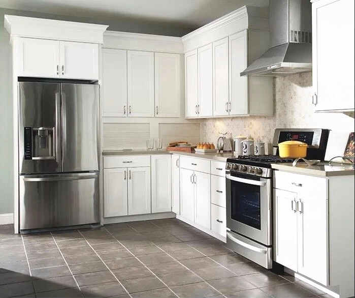Wooden kitchen cupboards white kitchen cabinet set building material for Projects