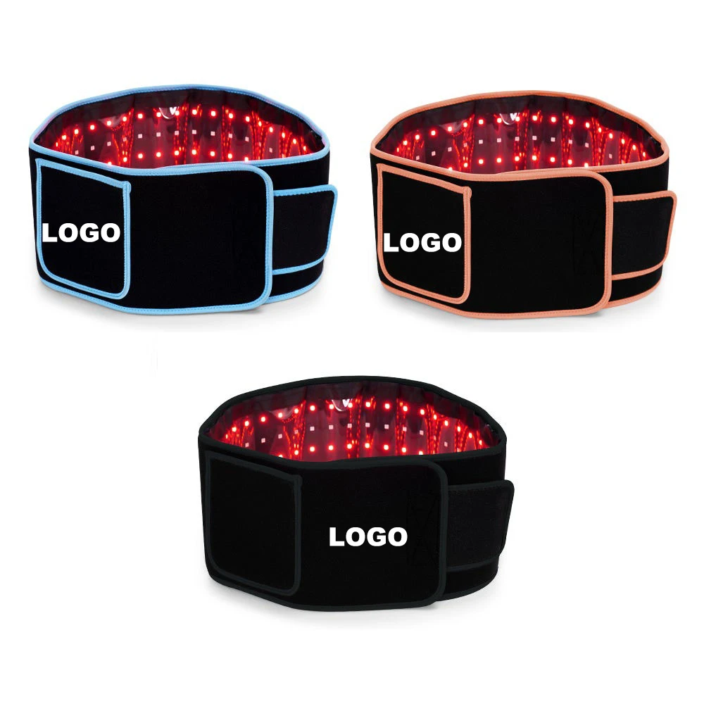 

Back pain relief 660nm 850nm anti-aging physical equipment therapy weight loss waist shape home use wrap red light therapy belt