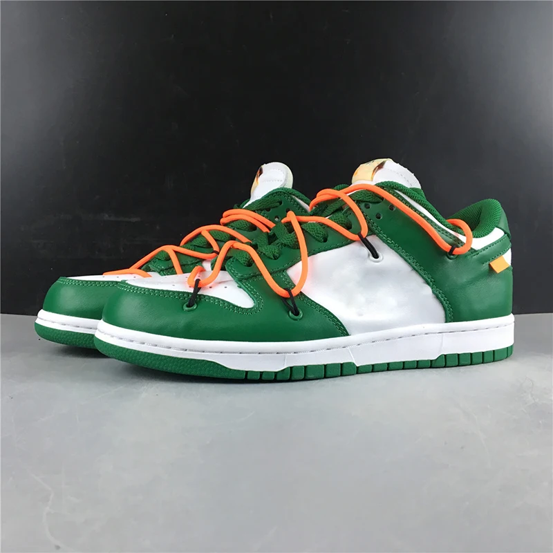 

Wholesales white Dunks Multicolor low Basketball shoes Double laces Breathable soft Men women sports casual running sneakers, Orange red green