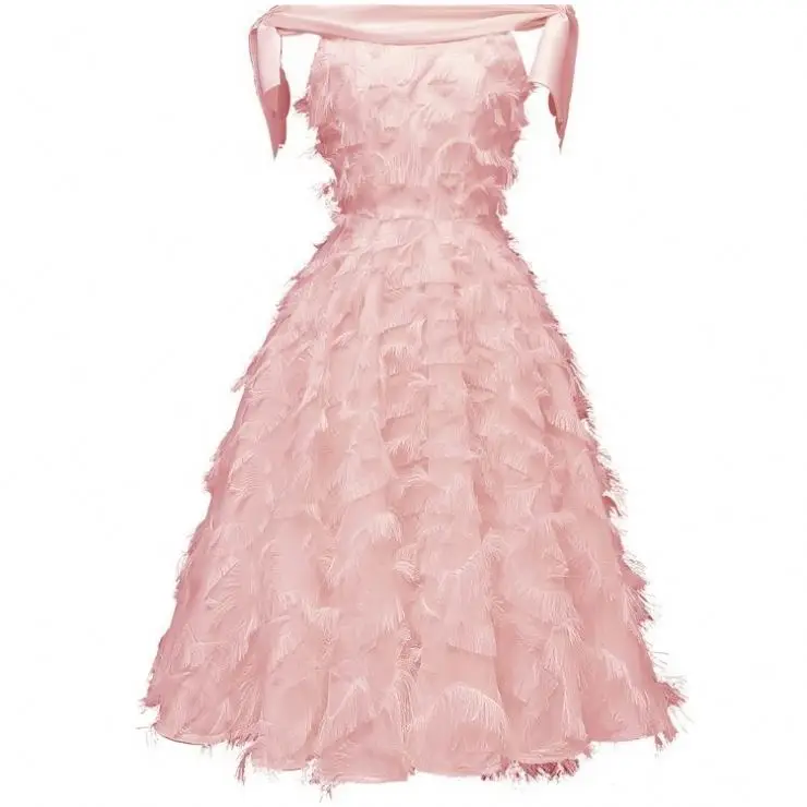 

2019 Fashion Women Off Shoulder Bridemade Plush Dress Wedding Bridal Dresses