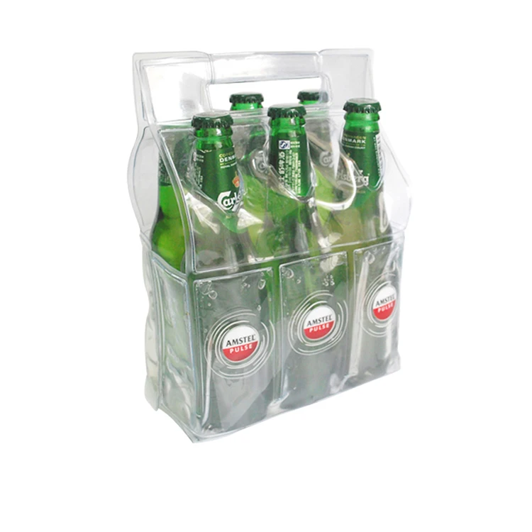 

Ice Freezer Bottle Cooler 6 Bottle Beer Wine Cooler Packing Customized Buckets, Coolers & Holders Keep Cold / Warming for Wine