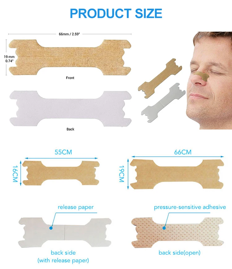 High Quality Nasal Strips Better Breath Nasal Strips Nose Plaster