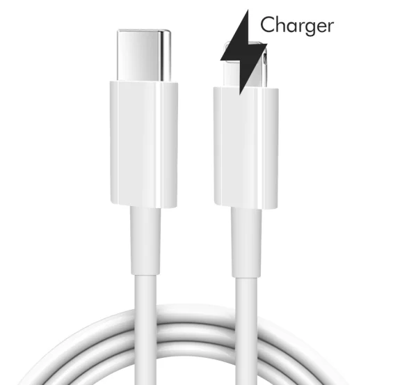 

2021 Amazon Display 18w 20w PD Charger Cable Type-c usb cable PD usb Cable for iphone11 12